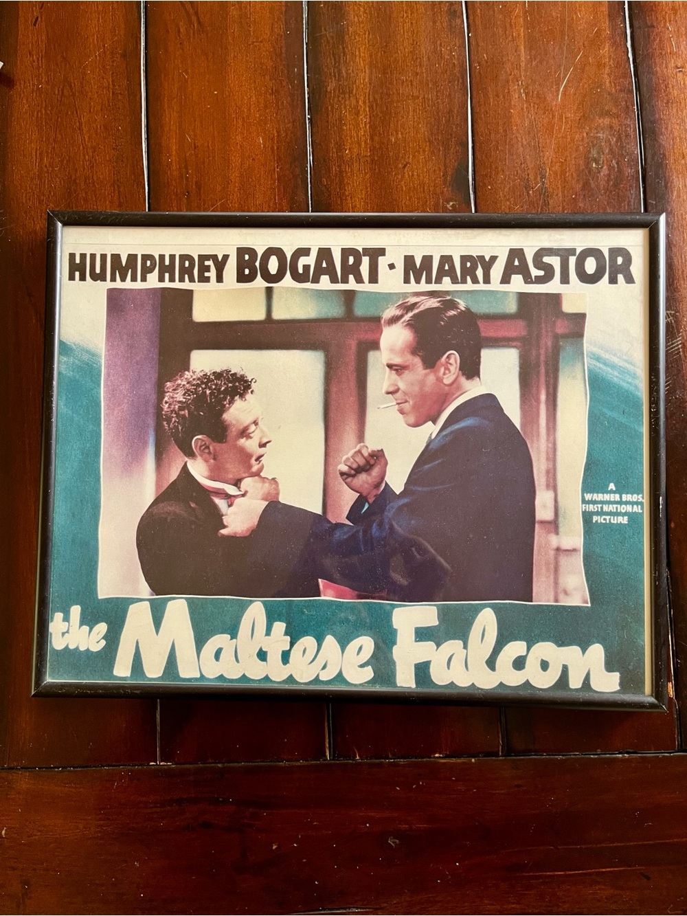 The Maltese Falcon Vintage Framed Poster